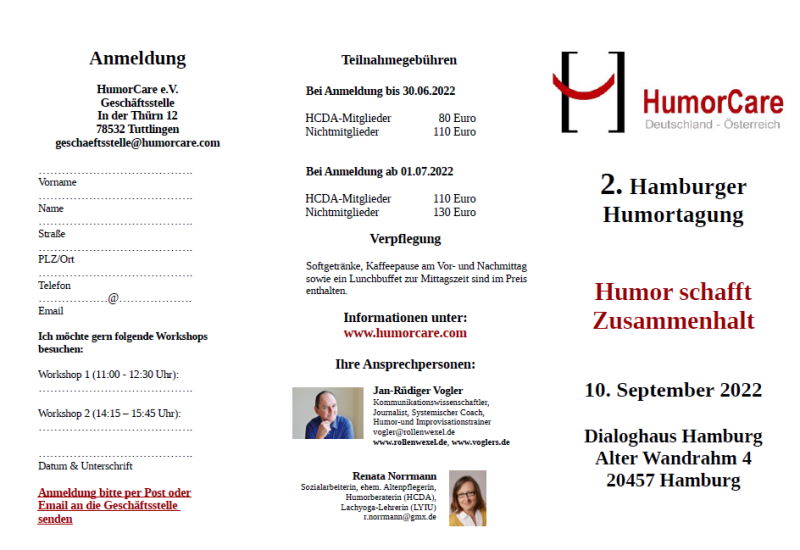 2. Hamburger Humortagung