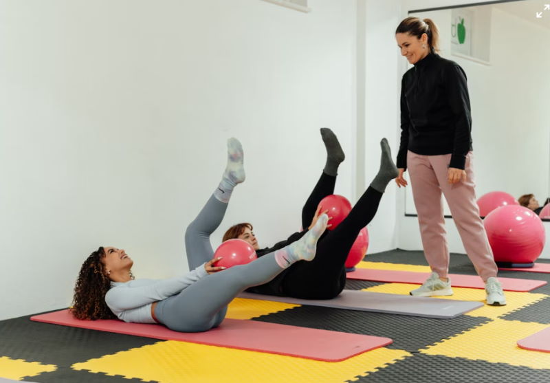 mit einem L&auml;cheln funktionieren physiotherapeutischen Anwendungen einfach besser